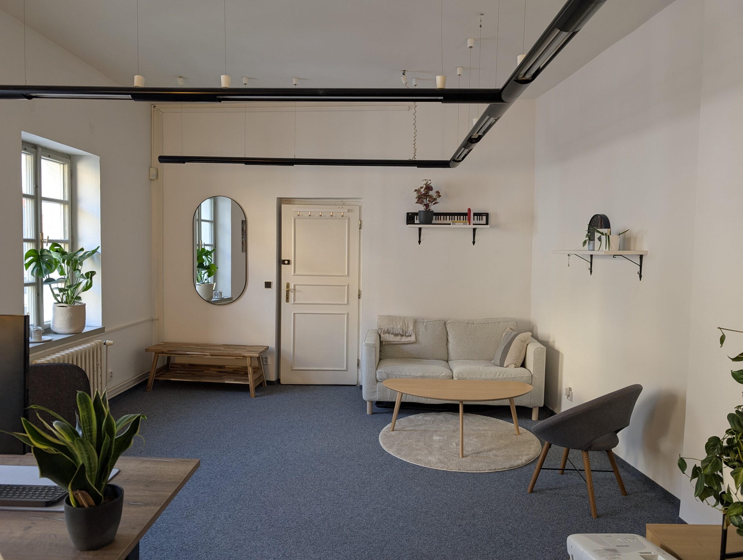 Lounge zóna se sedačkou